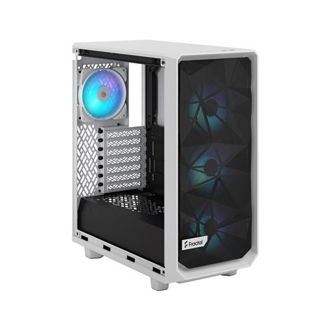 Fractal Design | Meshify 2 Compact RGB | Side window | White TG Clear | Mid-Tower | Power supply included No | ATX - 9